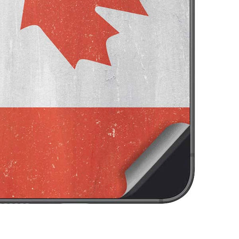 Canada Flag Distressed Galaxy A14 5G Skin